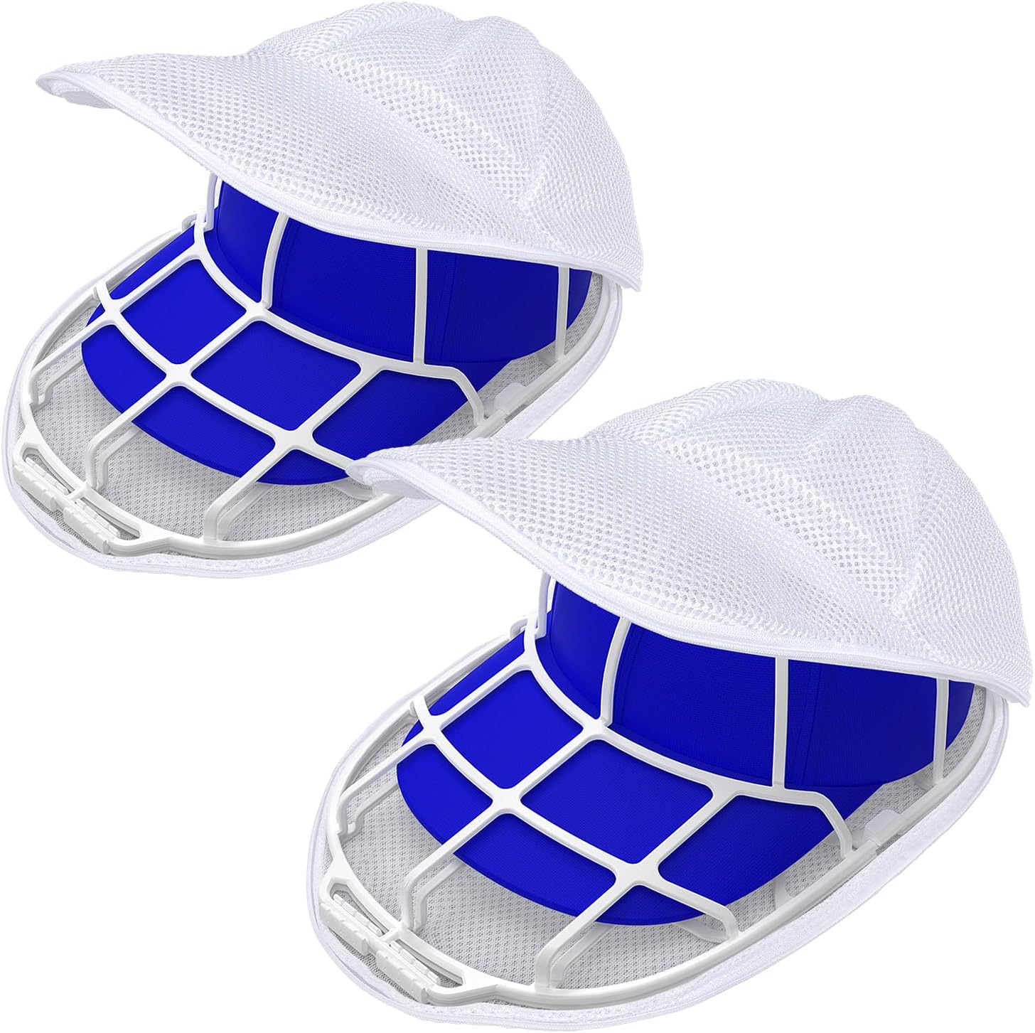 2 Pack Hat Washer with Mesh Bags, Fit for Adult/Kid's Hat Washer Frame, Dishwash...