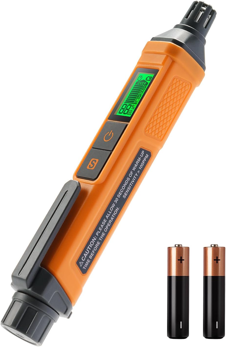 Natural Gas Detector, TopTes PT205 Gas Leak Detector with Audible & Visual Alarm...