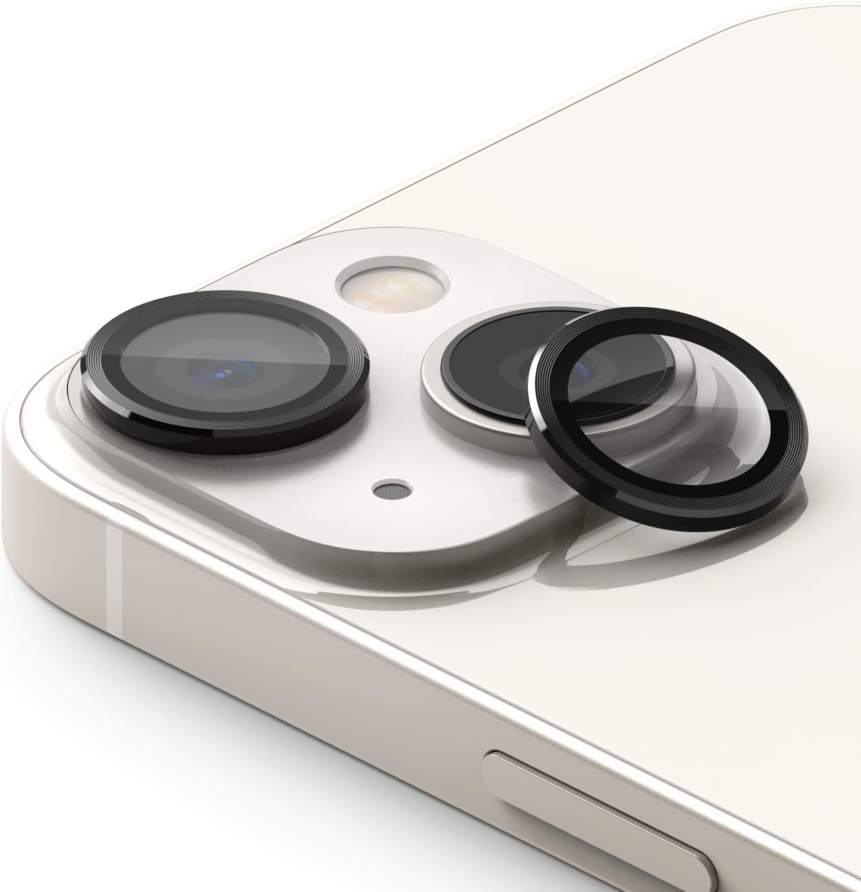 Ringke Camera Lens Frame Glass Compatible with iPhone 14, iPhone 14 Plus, Anti-F...