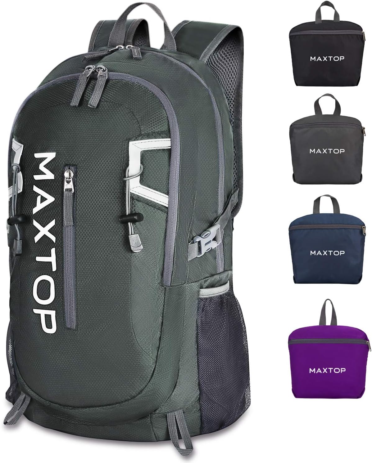 MAXTOP 40L Ultra Lightweight Packable Backpack Foldable Rucksack Water Resistent...