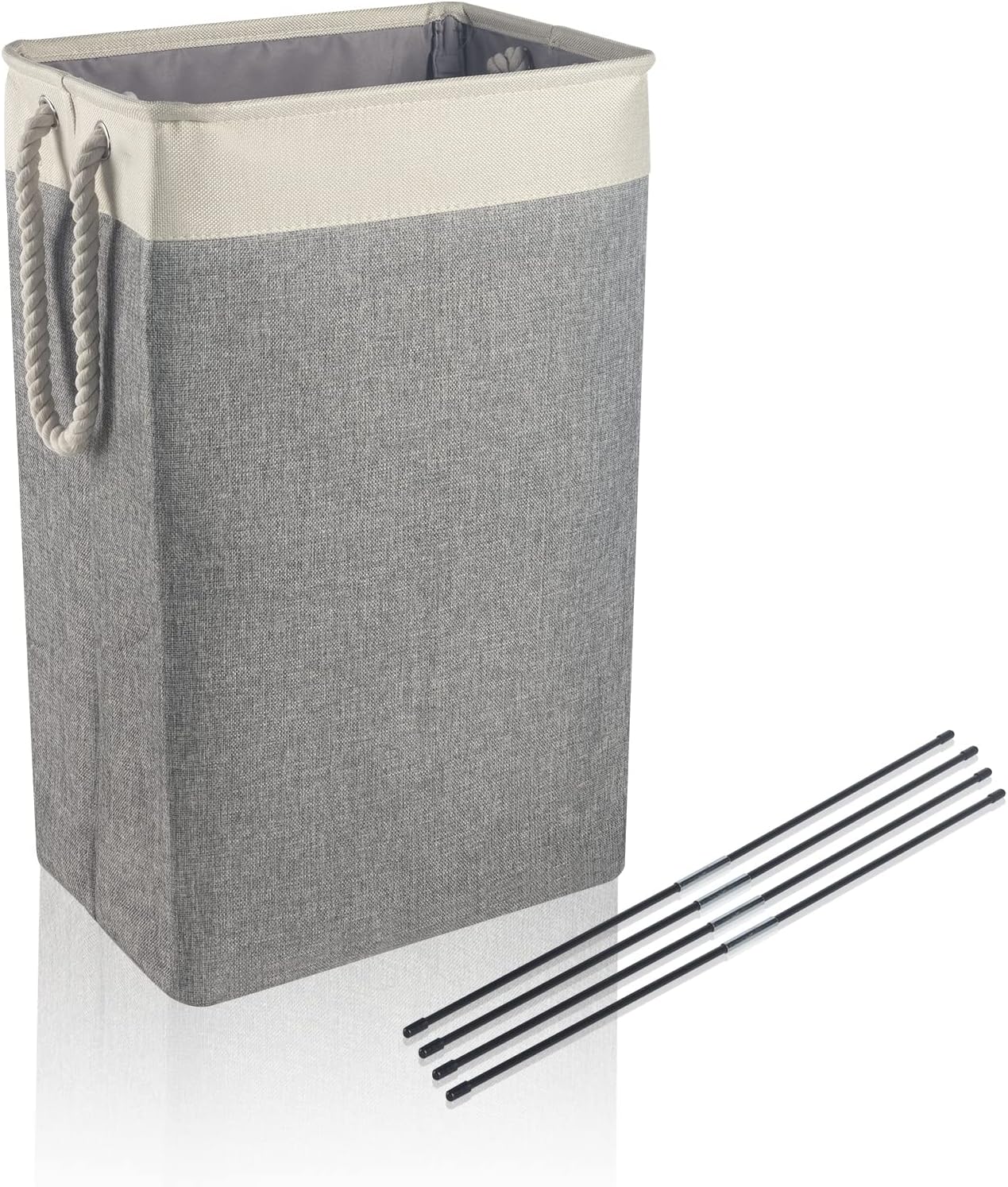 BrilliantJo upgrade Large Laundry Baskets 84L, Collapsible Linen Laundry Hamper...