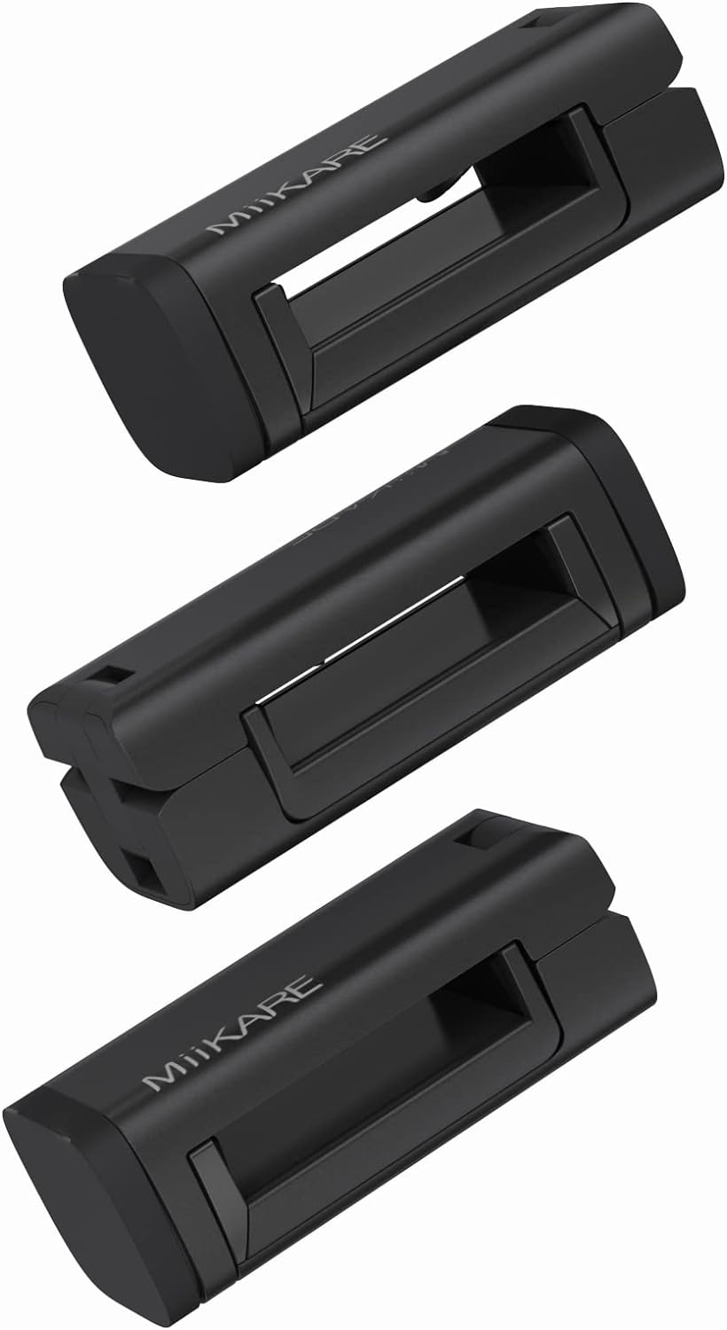 MiiKARE 3 Pack Airplane Travel Essentials Phone Holder, Universal Handsfree Phon...