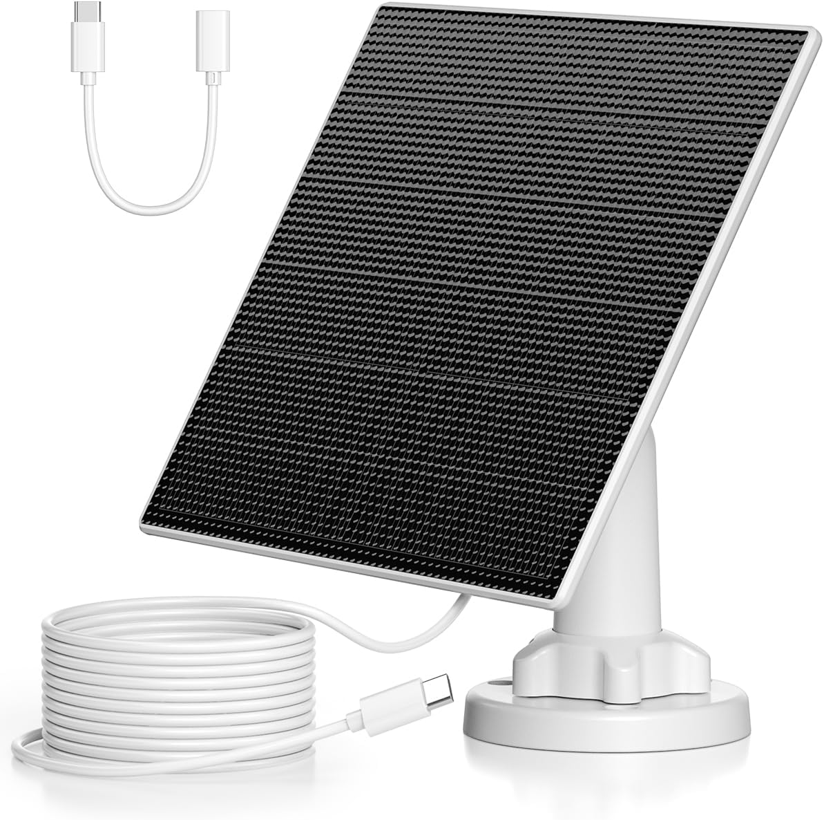 EBL 5W Solar Panel for Wireless Outdoor Security Camera, Solar Panel Charger for...