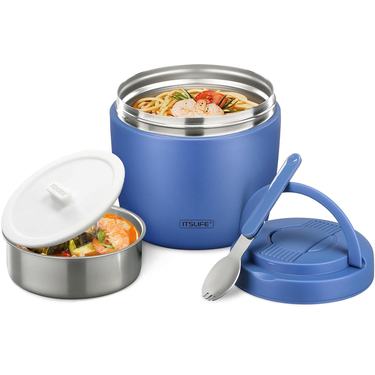 Soup Thermo for Hot Food Adults 32OZ Lunch Containers Wide Mouth Hot Food Jar Va...