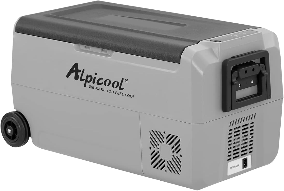 Alpicool T36 36L Car Fridge Freezer Portable Car Refrigerator 12/24V Electric Co...