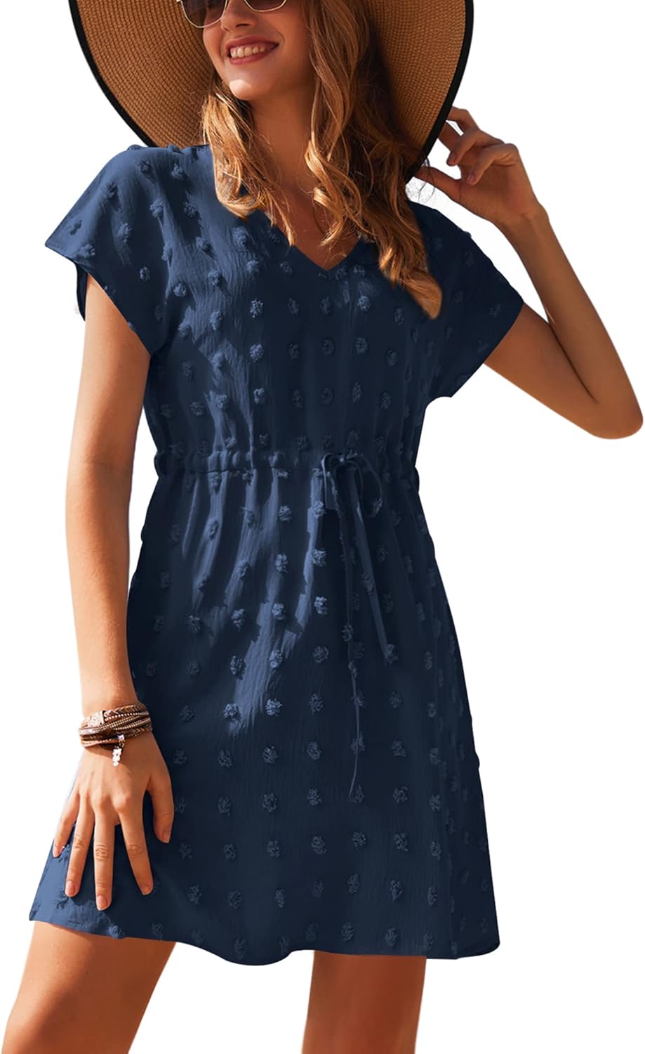 Ekouaer Womens Swimsuit Cover Up, Special Swiss Do...