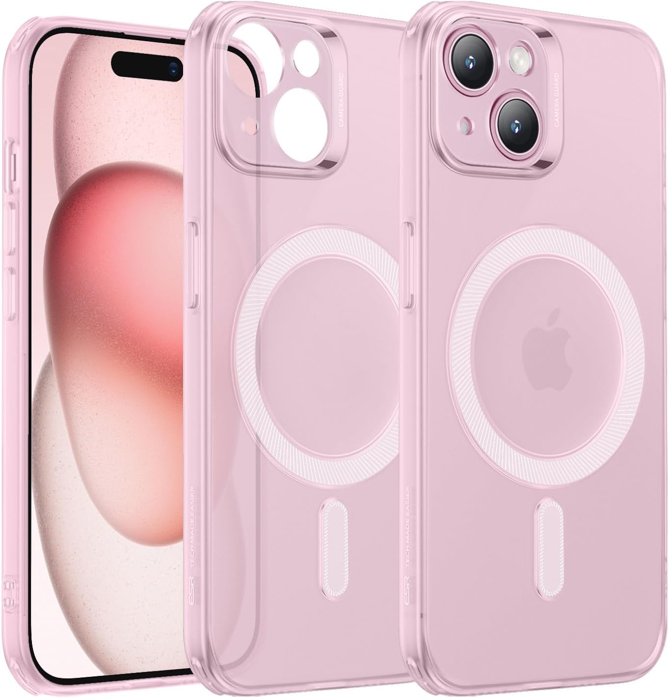 ESR for iPhone 15 Plus Case, Compatible with MagSafe, Military-Grade Protection,...