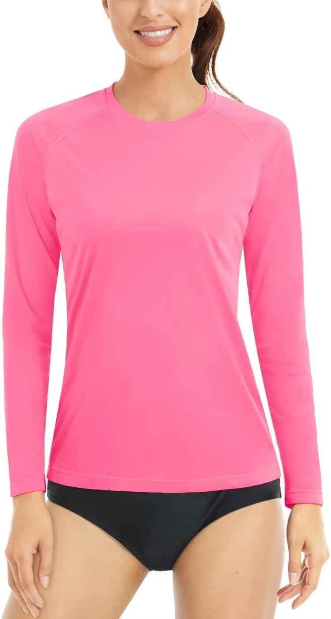 Boladeci Women's Sun Shirts UPF 50+ UV Protection Rash Guard Long Sleeve Quick D...