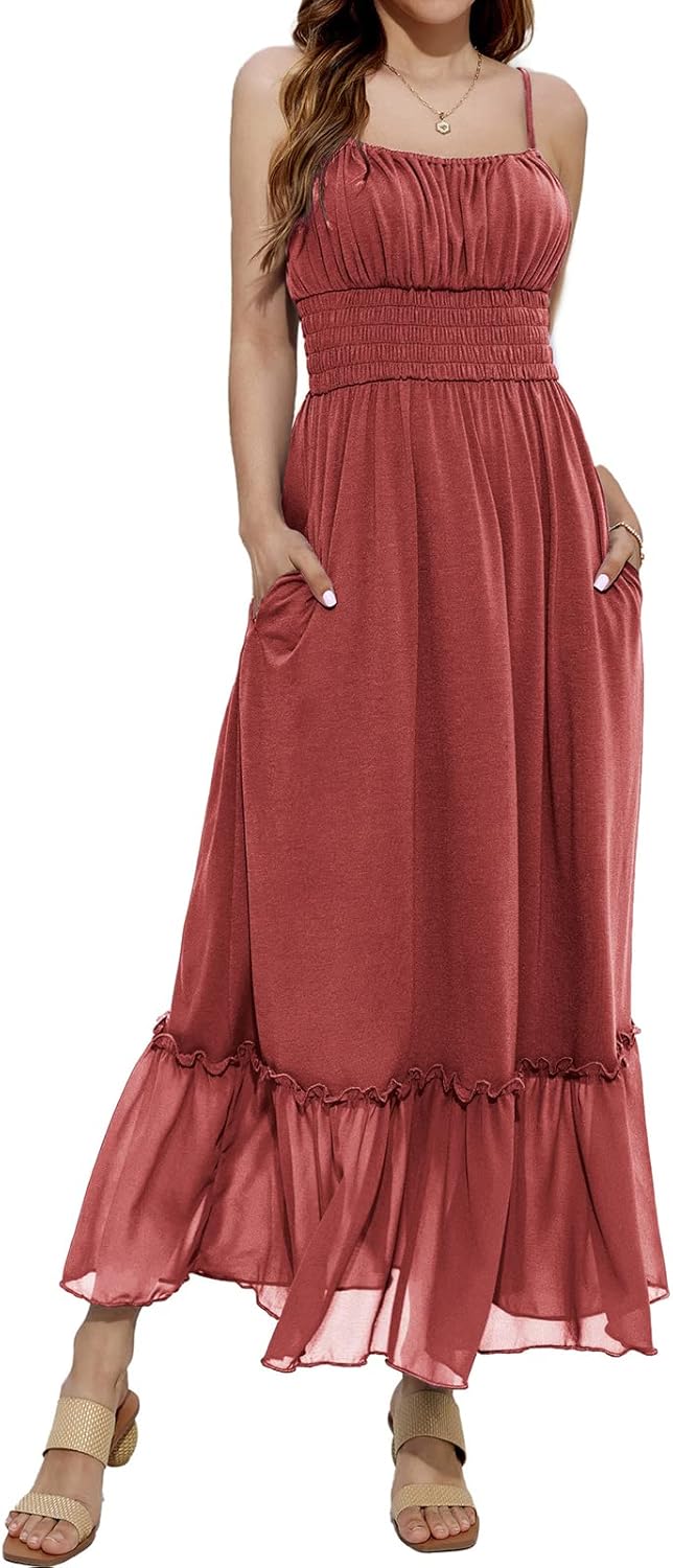 GRACE KARIN Women's Dress, Unique Maxi Dress for S...