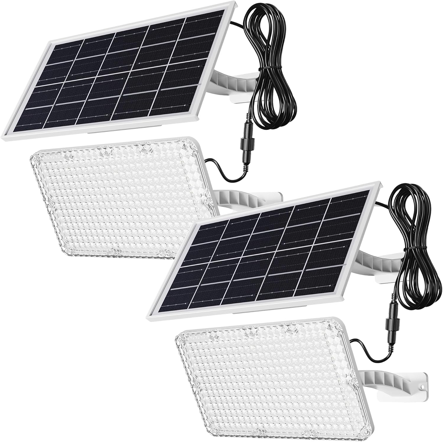 1000 Lumen 299 LED Solar Dusk to Dawn Light Outdoor JACKYLED Solar Powered Spotl...