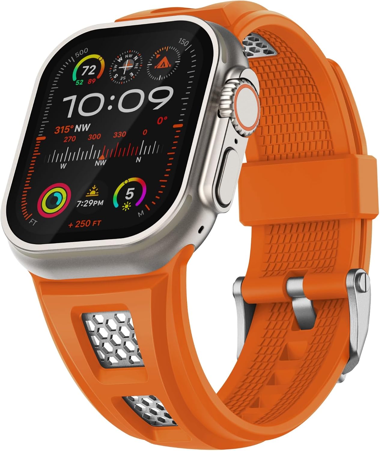 Suitisbest HexaPro Sport Strap for Apple Watch Ultra 2 Strap 49mm 45mm 44mm 42mm...