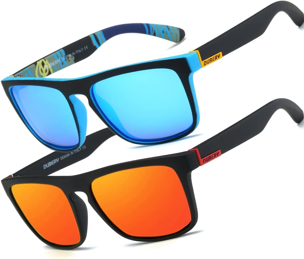 HGDGears Polarized Sunglasses for Men Women Driving Cycling Fishing Retro Sun Gl...
