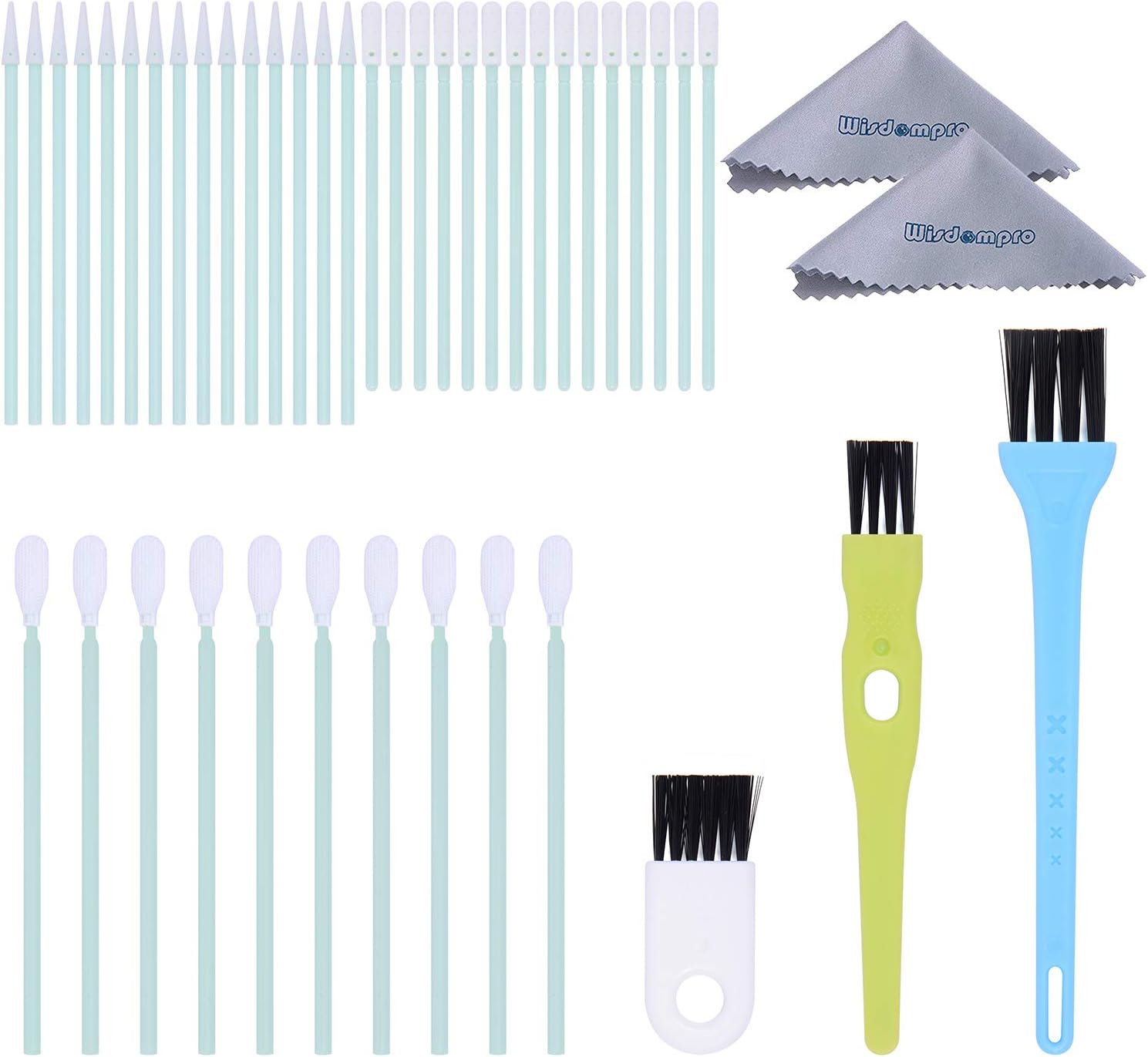 Wisdompro 45 Pieces Cell Phone Cleaning Kit with USB Port Brush Set, Headphone J...