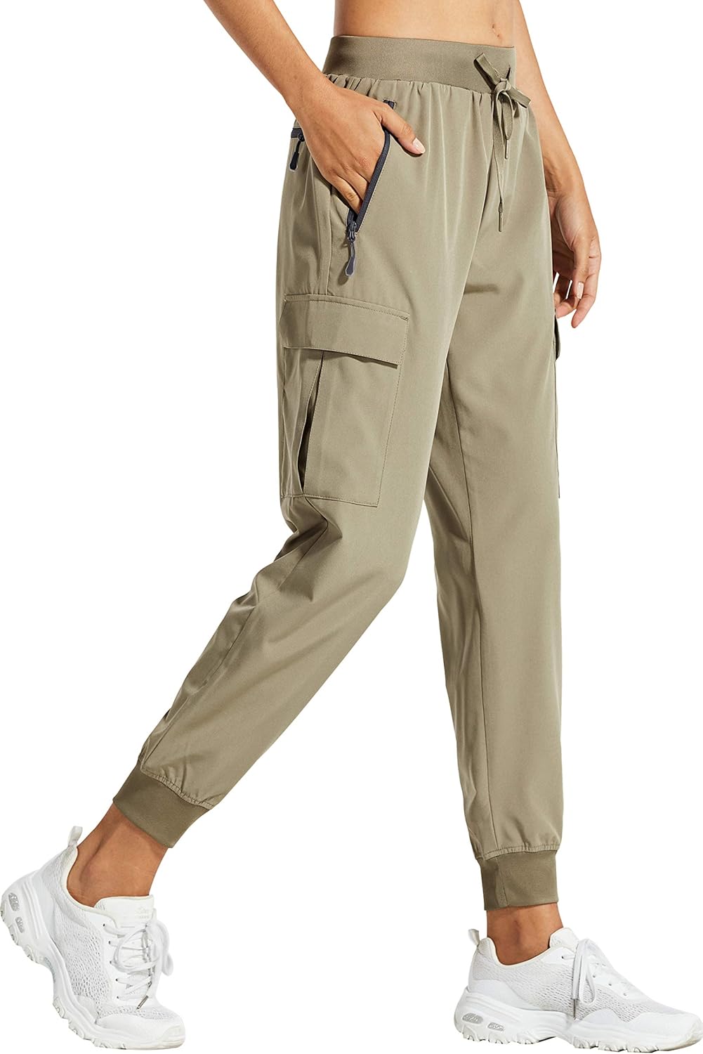 Libin Women's Cargo Joggers Lightweight Quick Dry Hiking Trousers Athletic Worko...