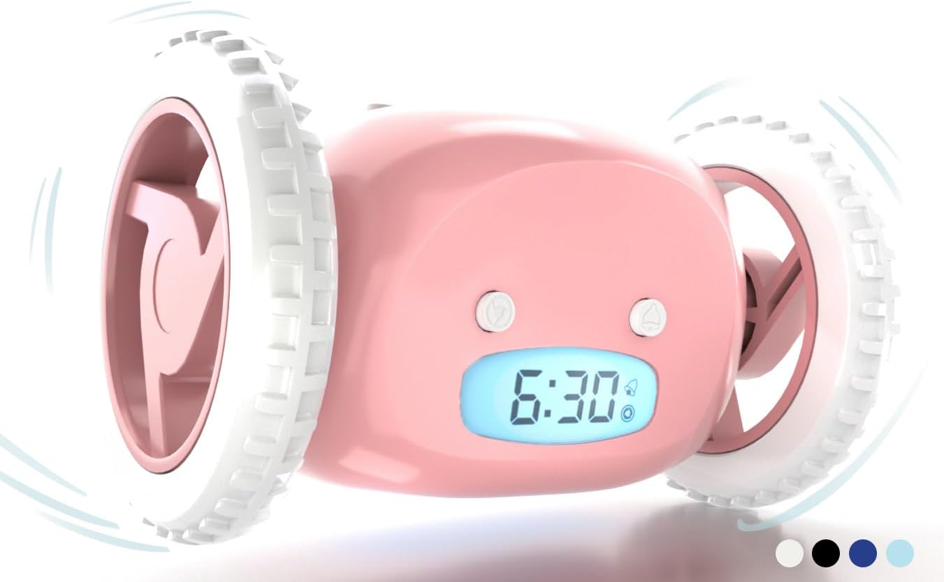 CLOCKY Extra Super Loud Alarm Clock for Heavy Sleepers Adults Kids Teens Bedroom...