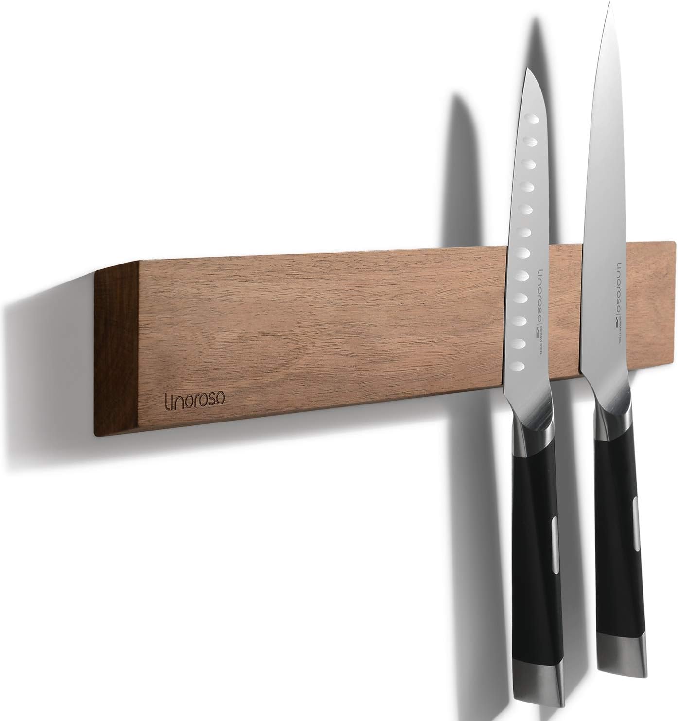 High-Quality Linoroso 16.5'' Magnetic Knife Holder, Special Magnetic Knife Strip...