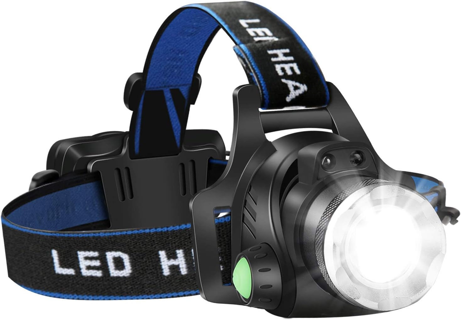 Headlamp Flashlight, USB Rechargeable Led Head Lamp, IPX4 Waterproof T004 Headli...