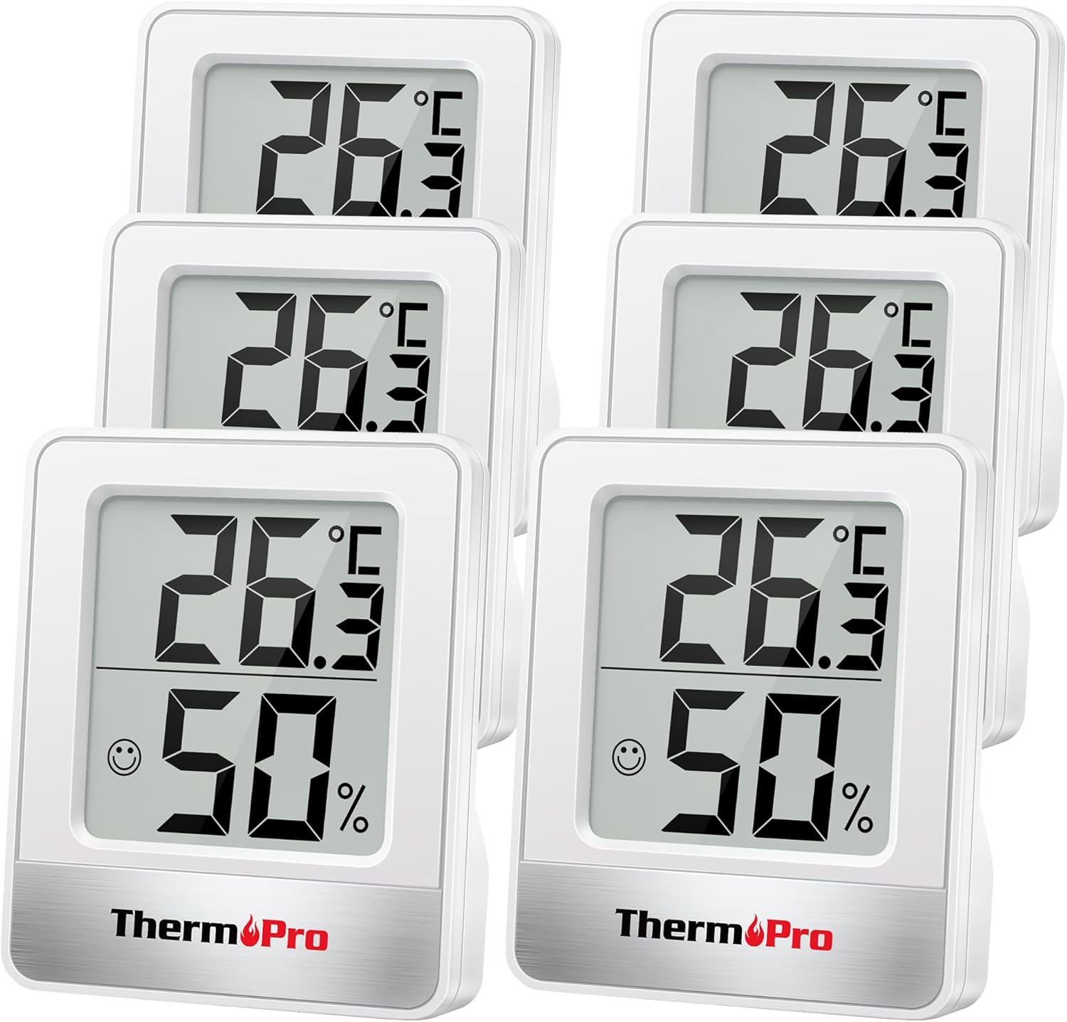 ThermoPro TP49 Digital Room Thermometer Indoor Hyg...