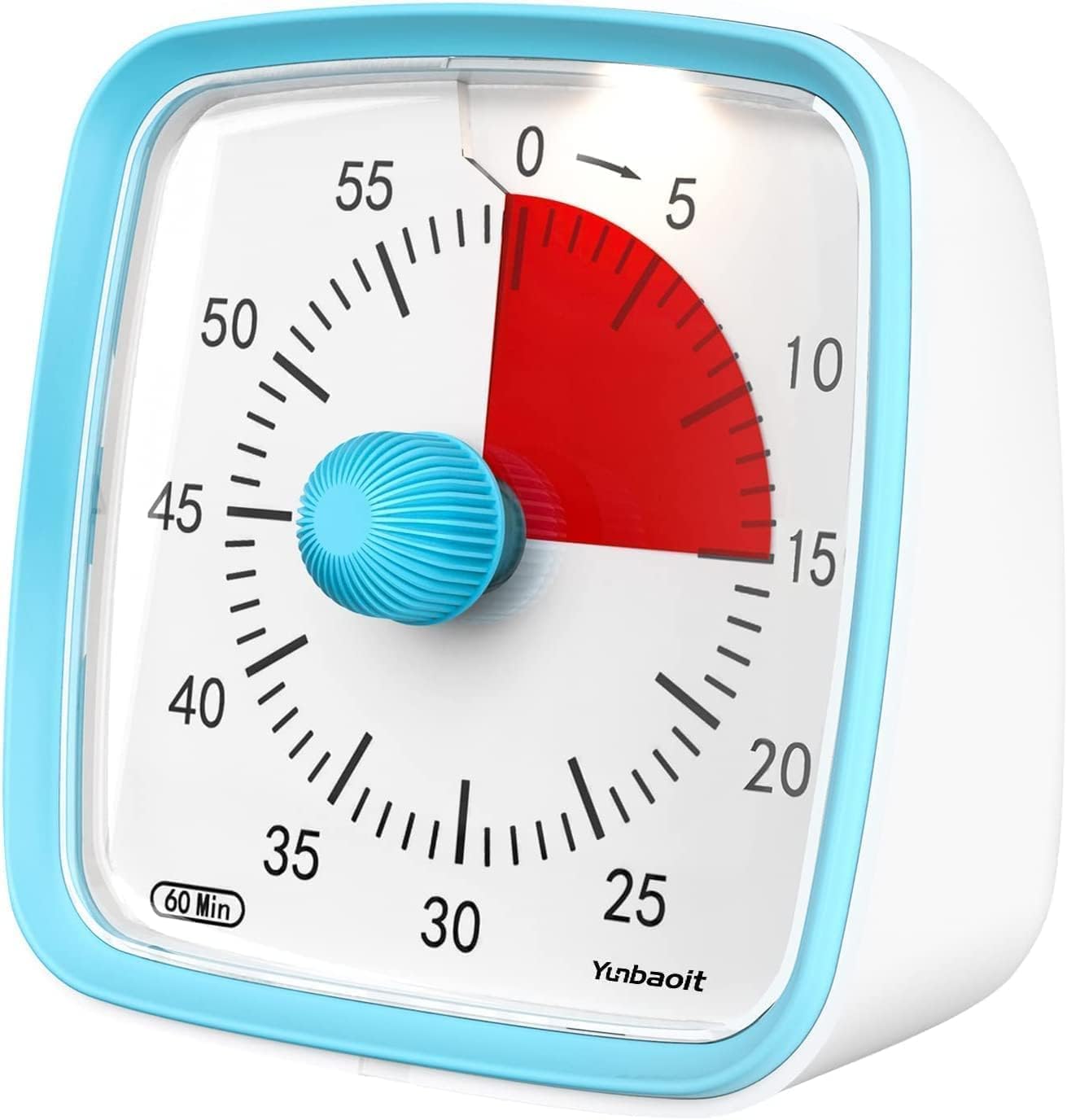 Yunbaoit Visual Timer with Night Light, 60-Minute Countdown Timer for Kids and A...