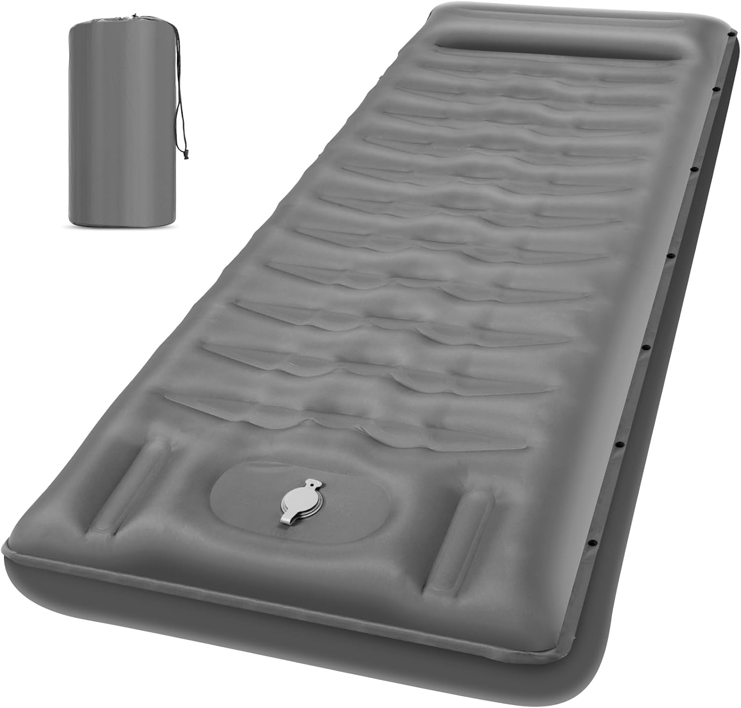 Sleeping Pad, Ultralight Thicken Inflatable Sleeping Pad for Camping, Built-in P...