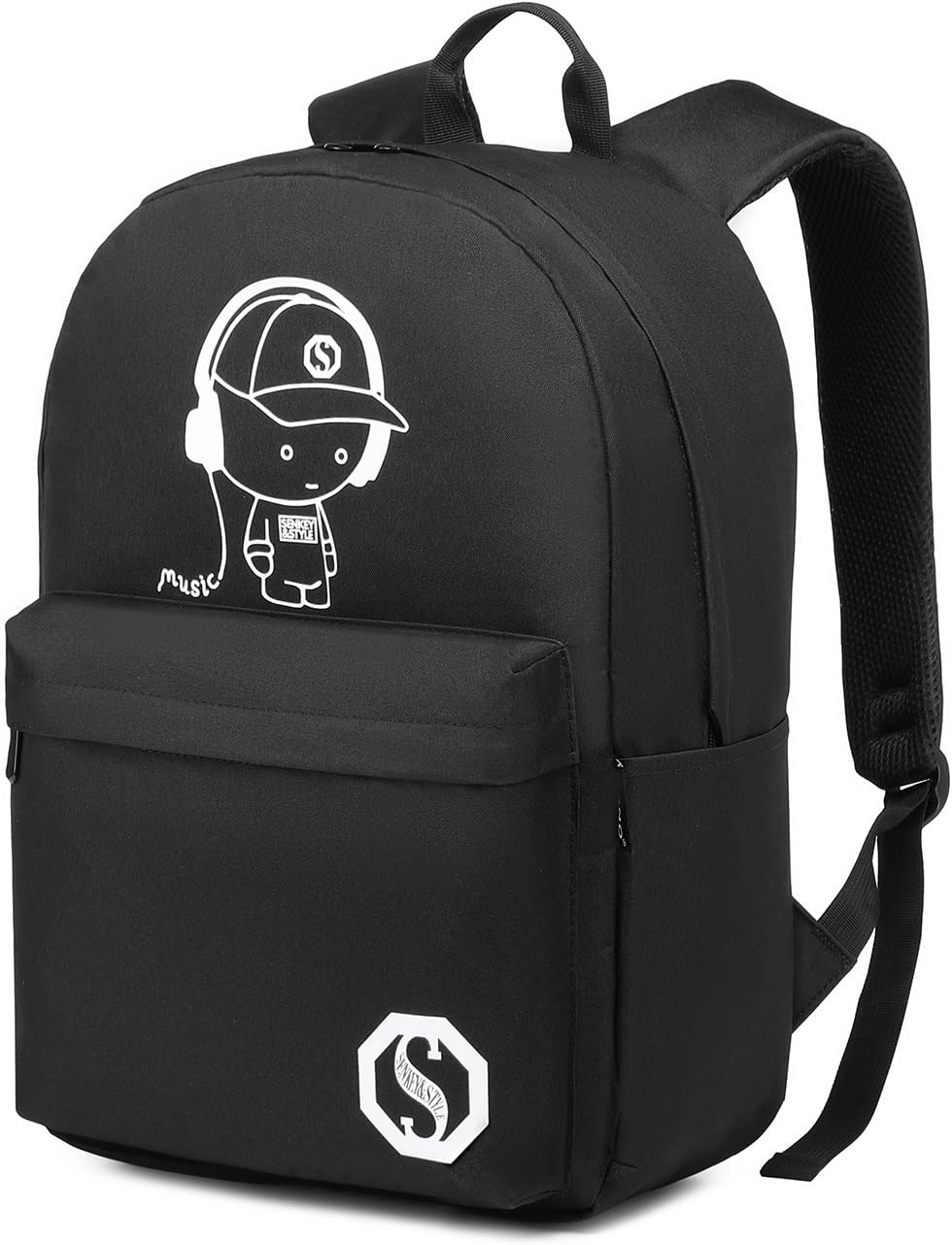 Kono School Backpack Casual Daypack School Bags for Girls Boys Bookbag Lightweig...