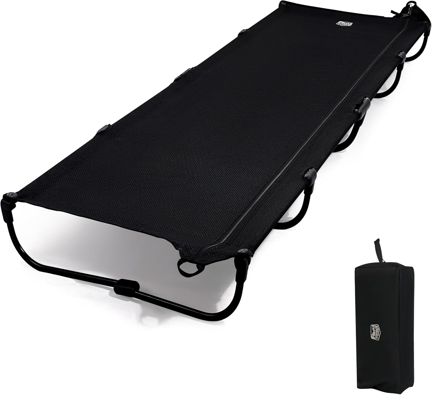 TIMBER RIDGE Camping Bed for Adults, Folding Camp Bed Single Lightweight Compact...