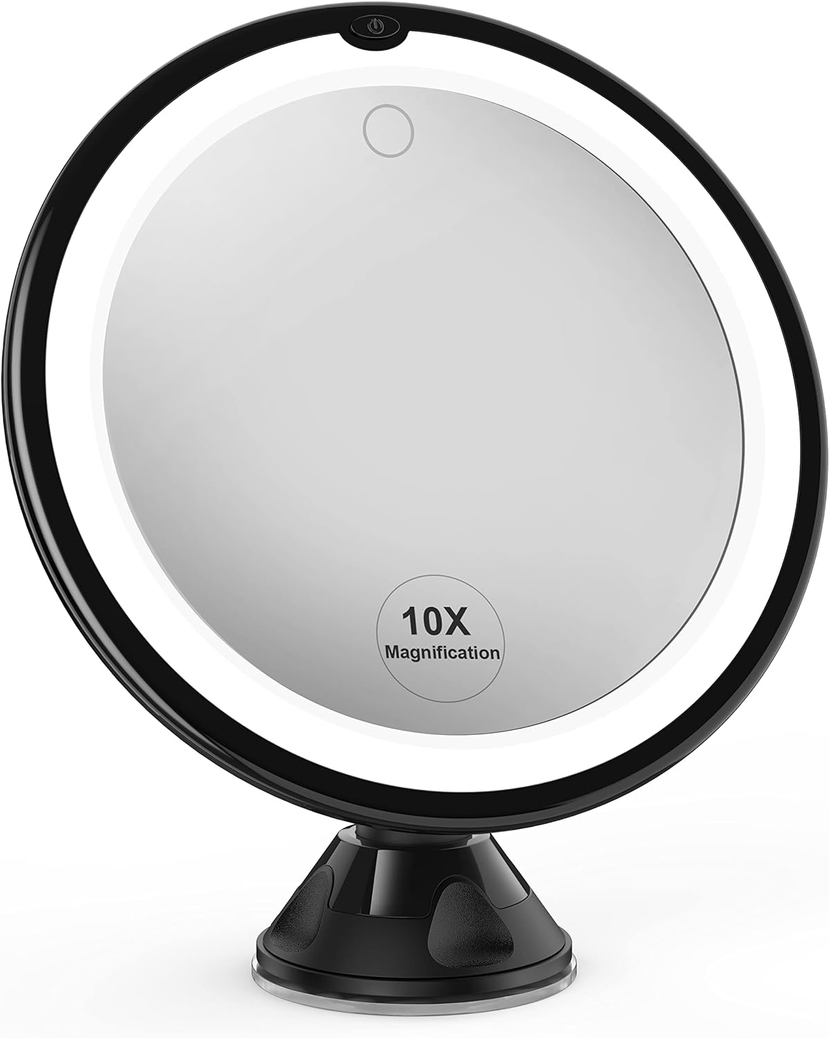 Upgraded 10x Magnifying Lighted Makeup Mirror with Touch Control, Powerful Locki...