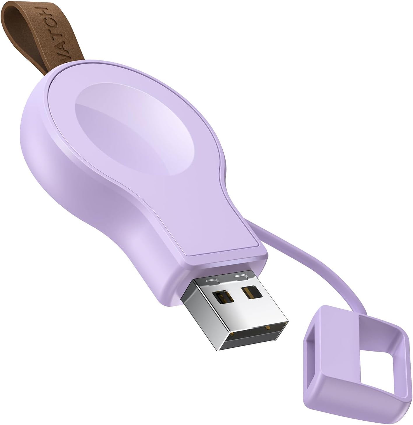 NEWDERY Charger for Apple Watch Portable iWatch USB Wireless Charger, Travel Cor...