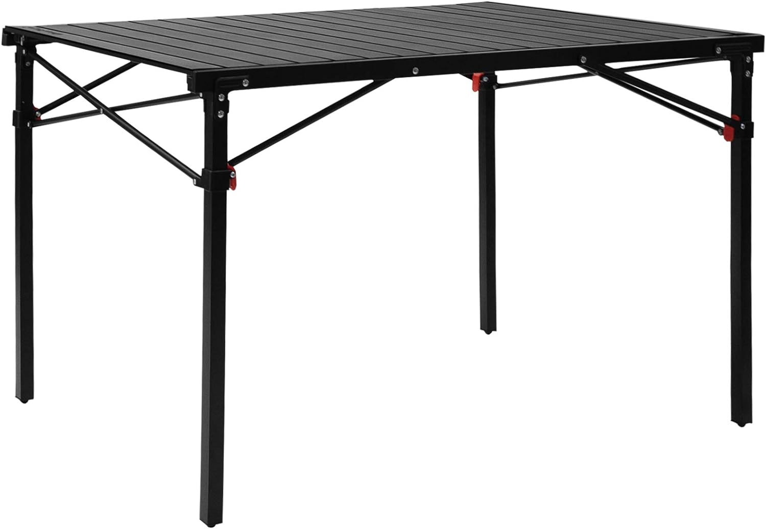 KingCamp Camping Table Folding Garden Table Aluminum Roll Up Table Top Steel Fra...