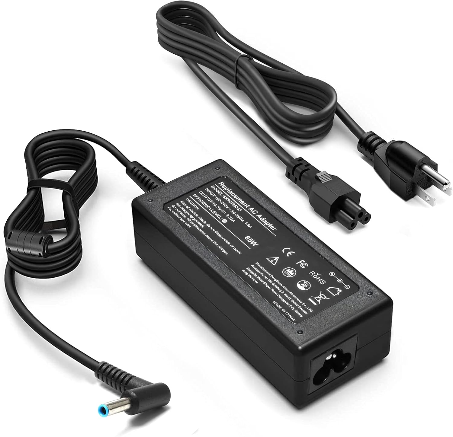 65W Laptop Charger for Pavilion x360 14 15 17, Env...