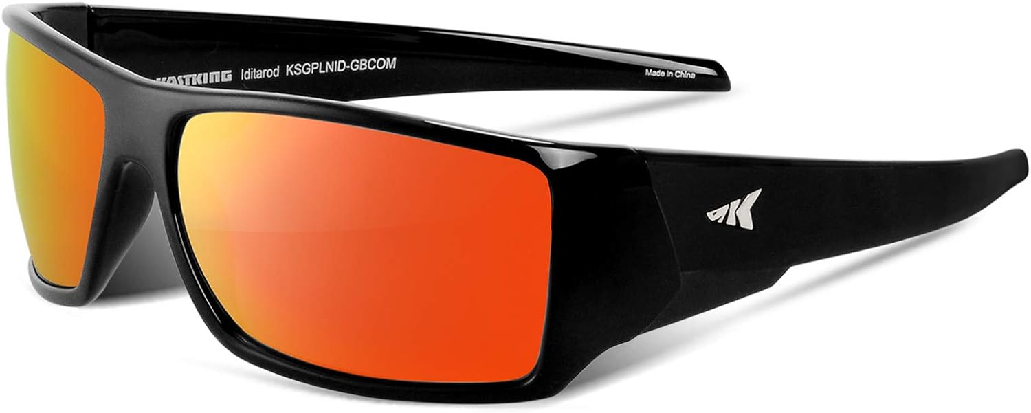 KastKing Iditarod Polarized Sport Sunglasses for Men and Women, Ideal for Drivin...