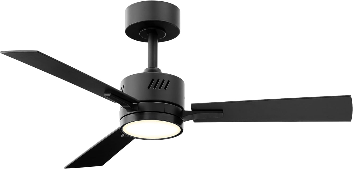 SUNMORY Ceiling Fans with Lights and Remote, 42 Inch Low Profile Ceiling Fan wit...