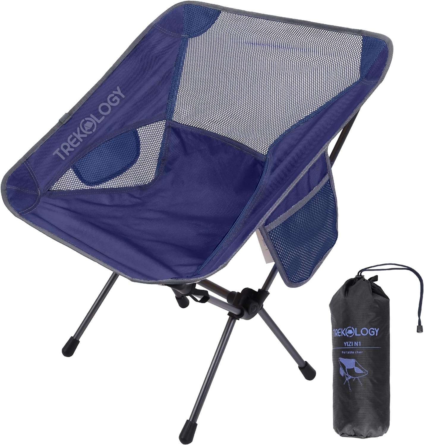 TREKOLOGY Folding Camping Chairs For Adults Ultra Lightweight Camping Chair Port...