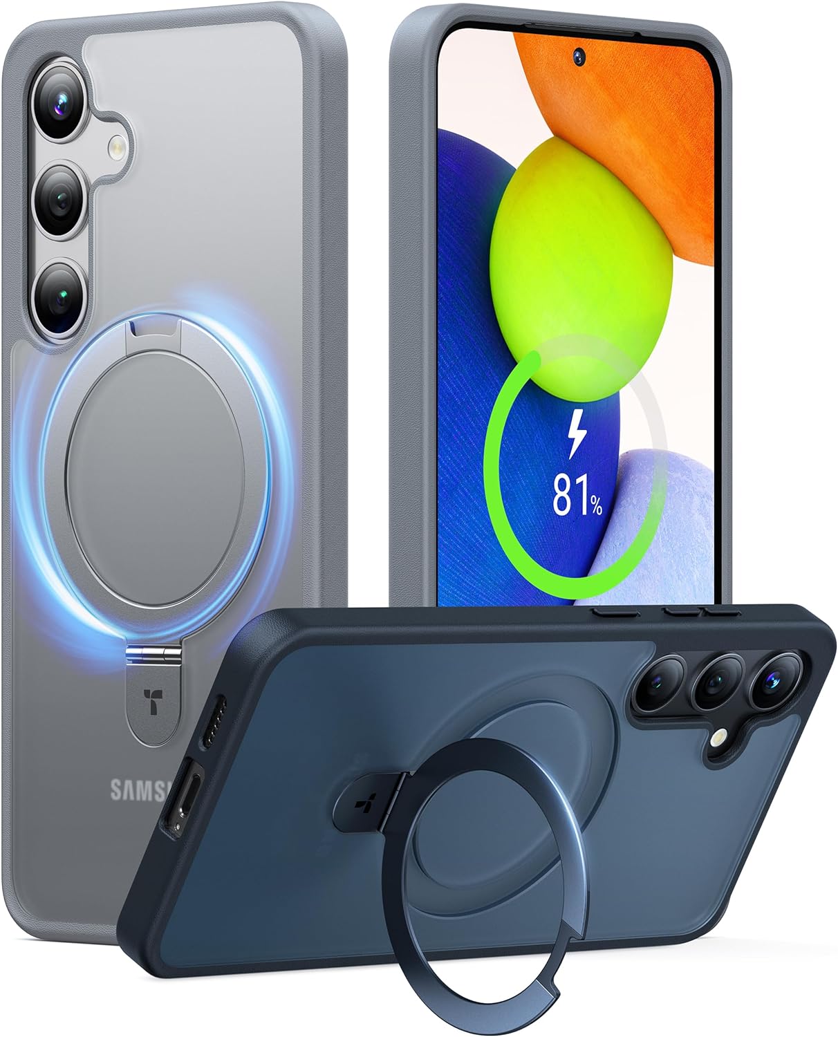**Best TORRAS Magnetic Ostand, Special Case for Samsung Galaxy S24 Plus 6.7", Hi...