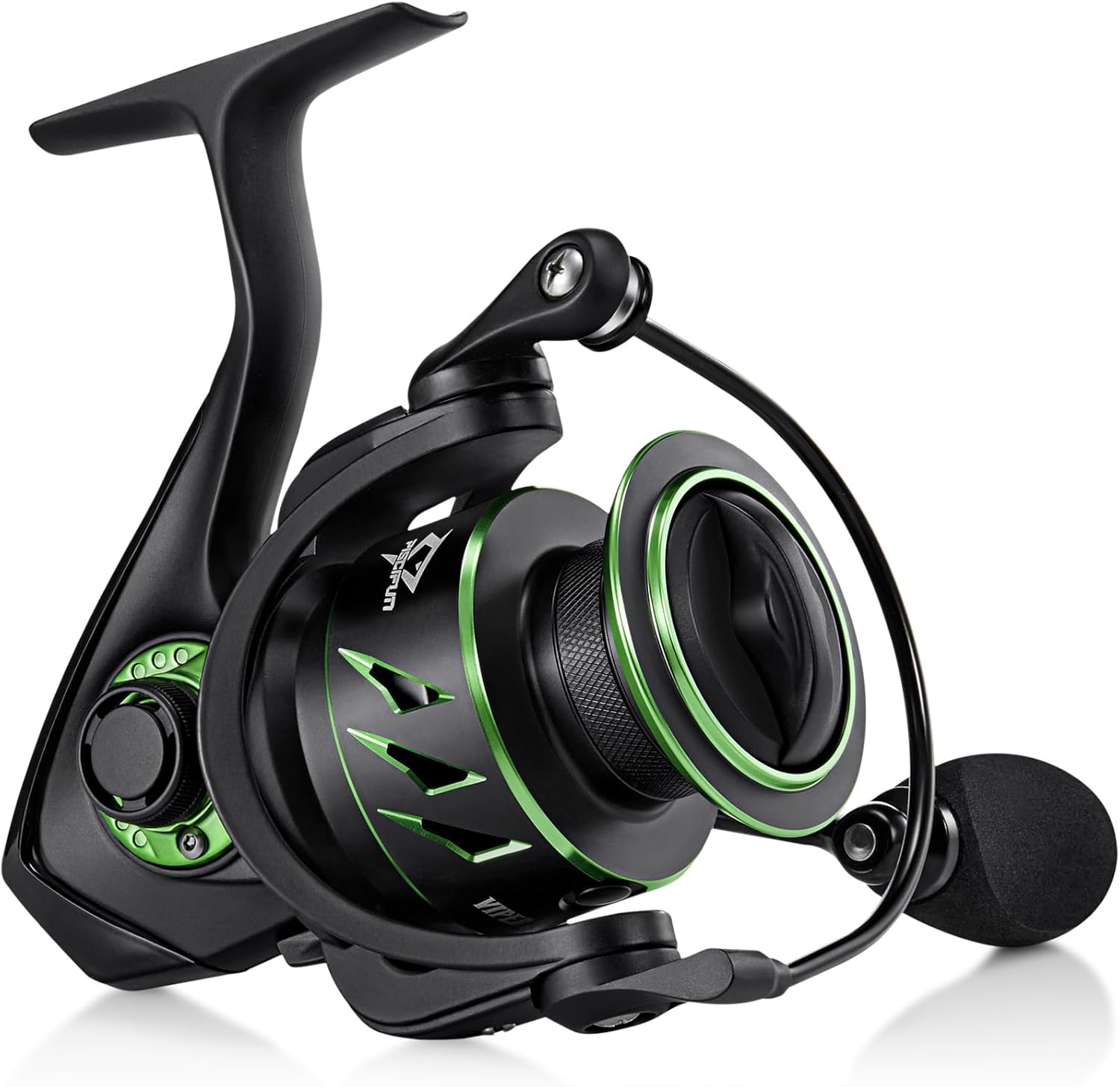 Piscifun Viper X Spinning Reels, Carbon Fiber 33LBs Max Drag, 10+1 Shielded BB,...