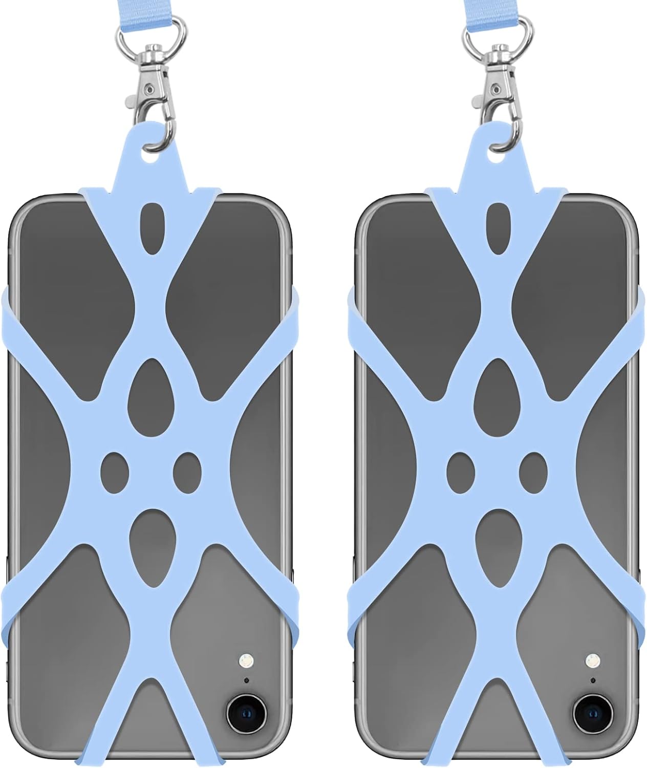 ROCONTRIP Cell Phone Lanyard, Silicone Case Holder...