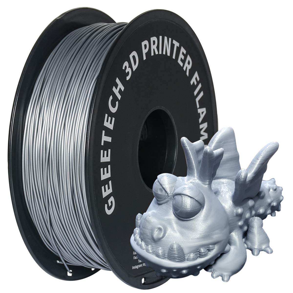 PLA Filament 1.75mm, GEEETECH New 3D Printing Filament PLA for 3D Printer and 3D...