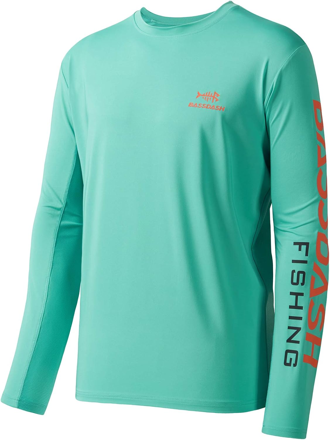 BASSDASH Fishing T Shirts for Men UV Sun Protection UPF 50+ Long Sleeve Tee T-Sh...