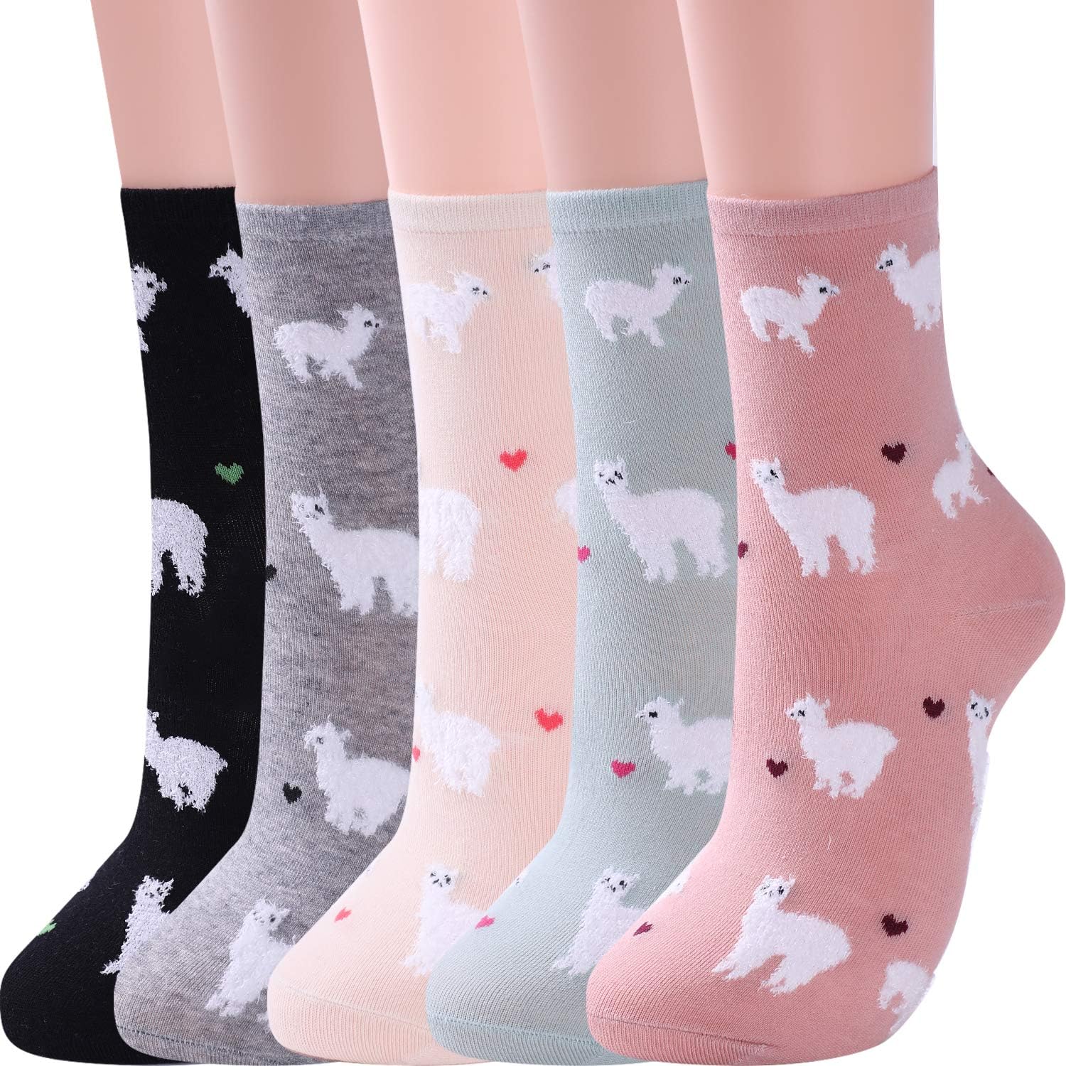 Jeasona Women's Cat Socks Cat Gifts Cute Animal So...