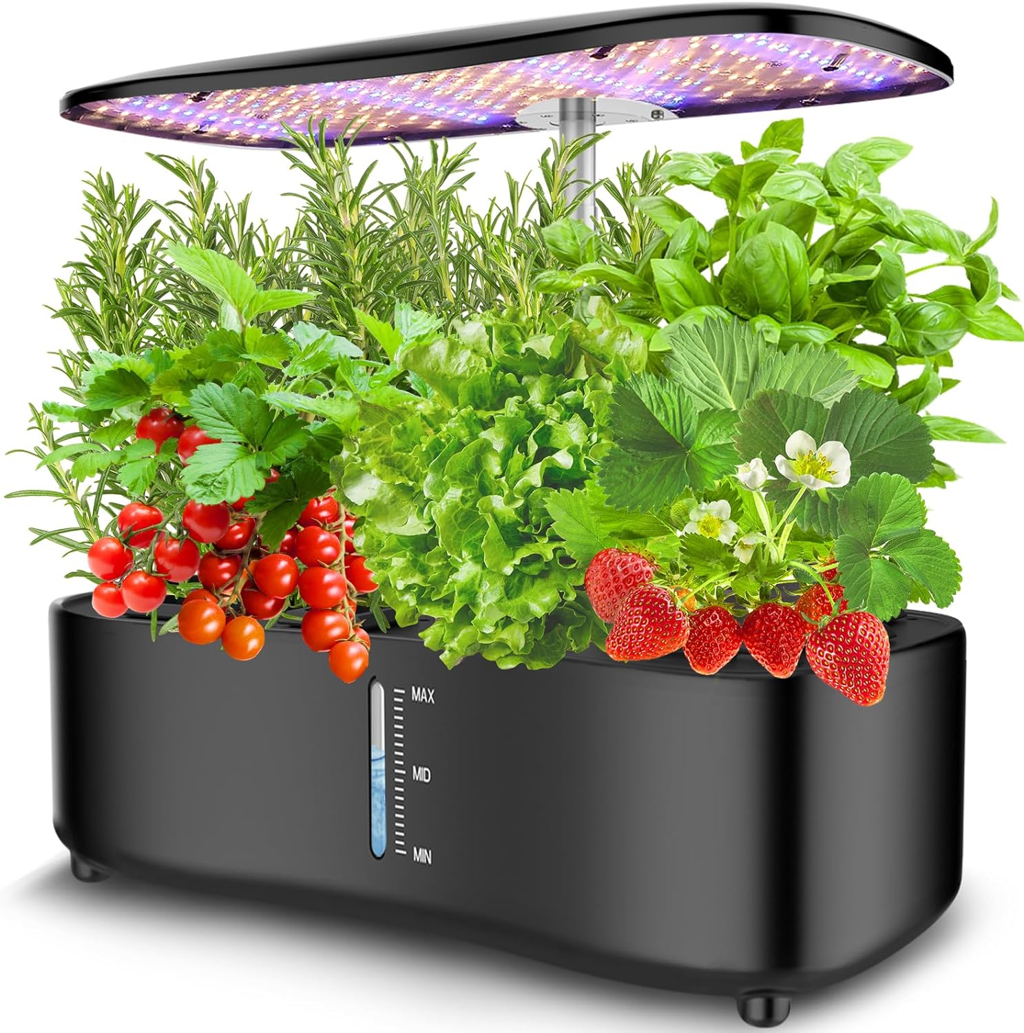 Large Tank Hydroponics Growing System 12 Pods, Her...