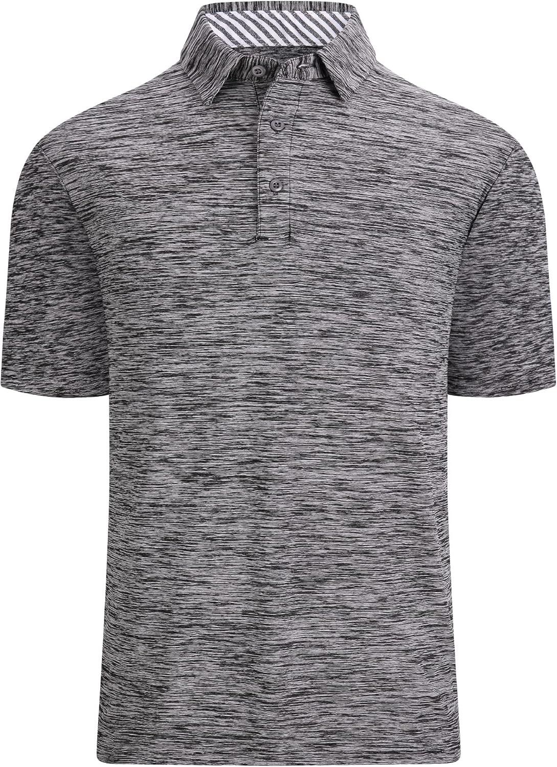 WARHORSEE Golf Polo Shirts for Men Short Sleeve Wrinkle Free 4 Way Stretch Moist...