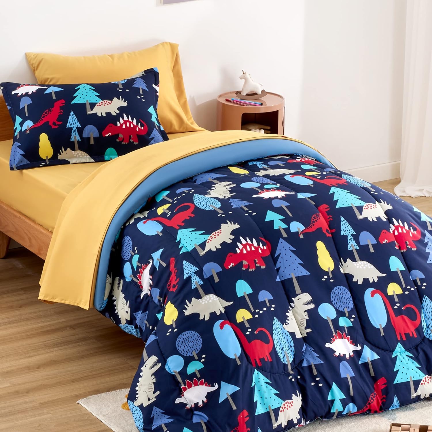 Innovative Sleep Zone, Special Bedding Comforter Set for Kids, High-Quality Twin...