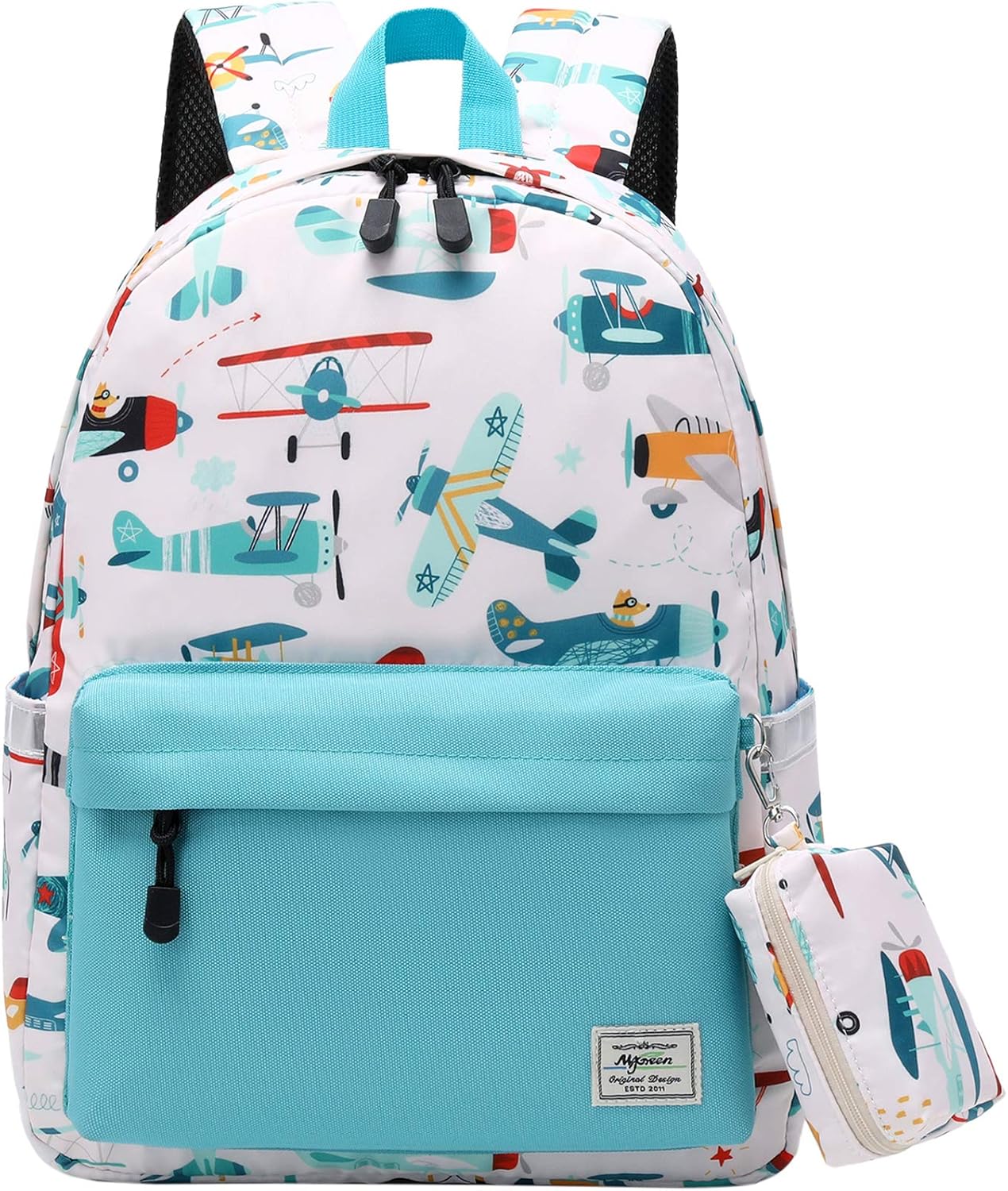 mygreen Toddler Backpack, Kids Backpack for Boys and Girls with Chest Strap Wate...