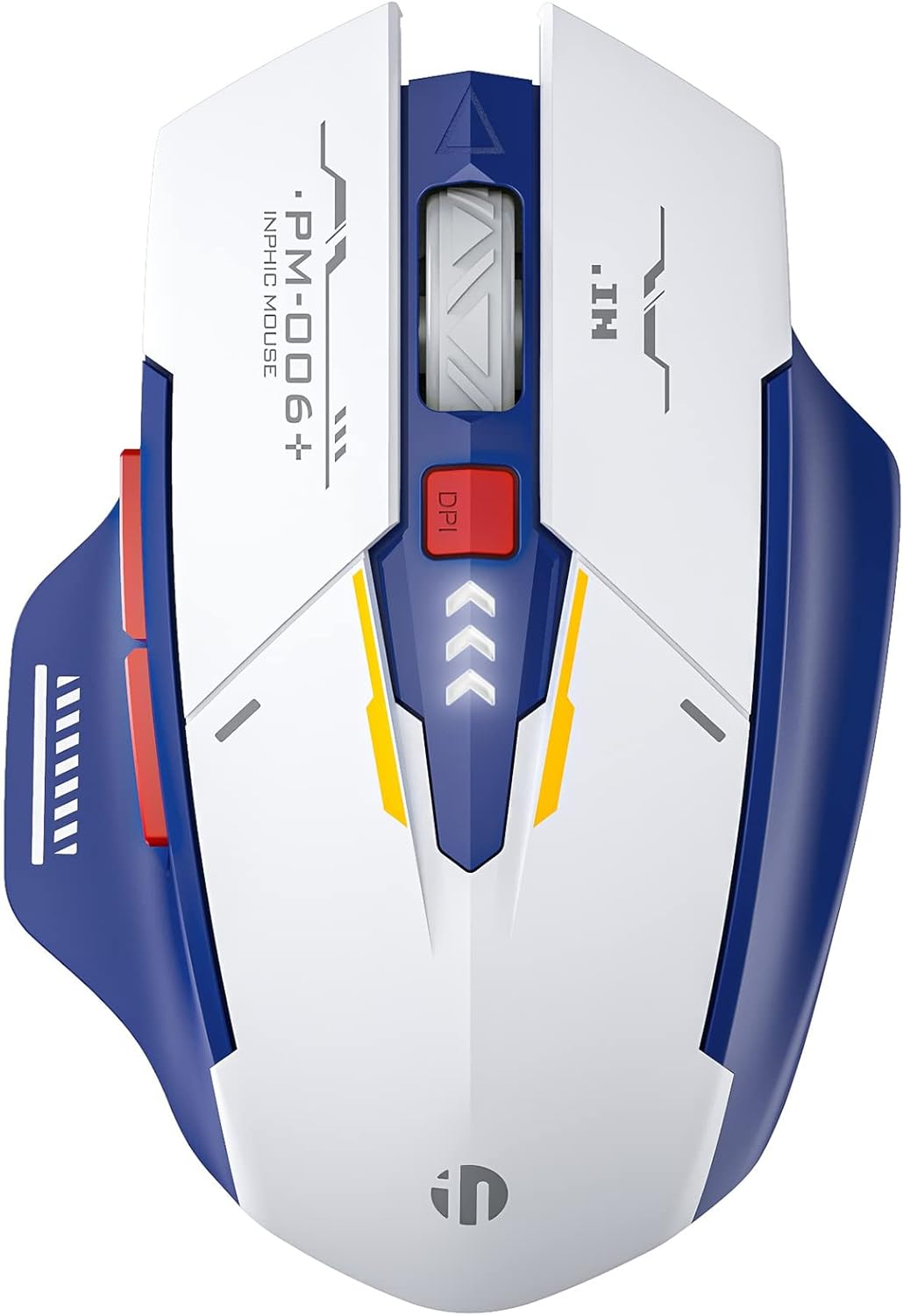 Wireless Mouse,Rechargeable Mouse Wireless 2.4G USB Ergonomic Computer Mouse,Sil...