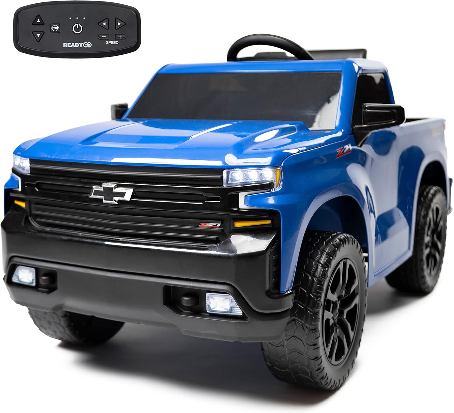 12V Battery Powered Licensed Chevrolet Silverado,...