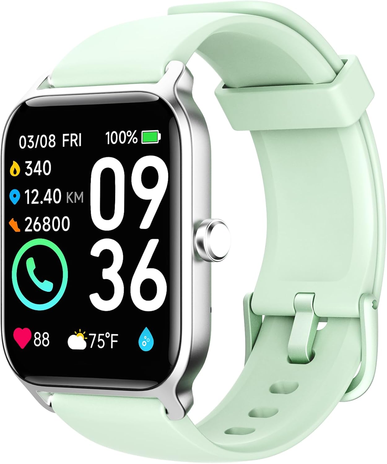 Smart Watch for Men Women with Bluetooth Call,1.8"Mens Watches,Alexa Built-in,[2...