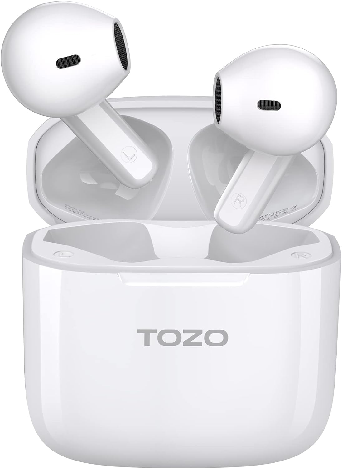 TOZO A3 Upgraded Wireless Earbuds Bluetooth 5.3 Half in-Ear Lightweight Headsets...