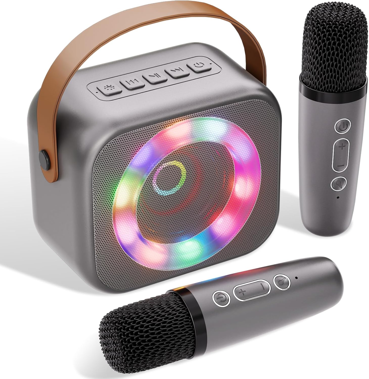 Verkstar Karaoke Machine, Special Mini Portable Bluetooth Karaoke Speaker with 2...