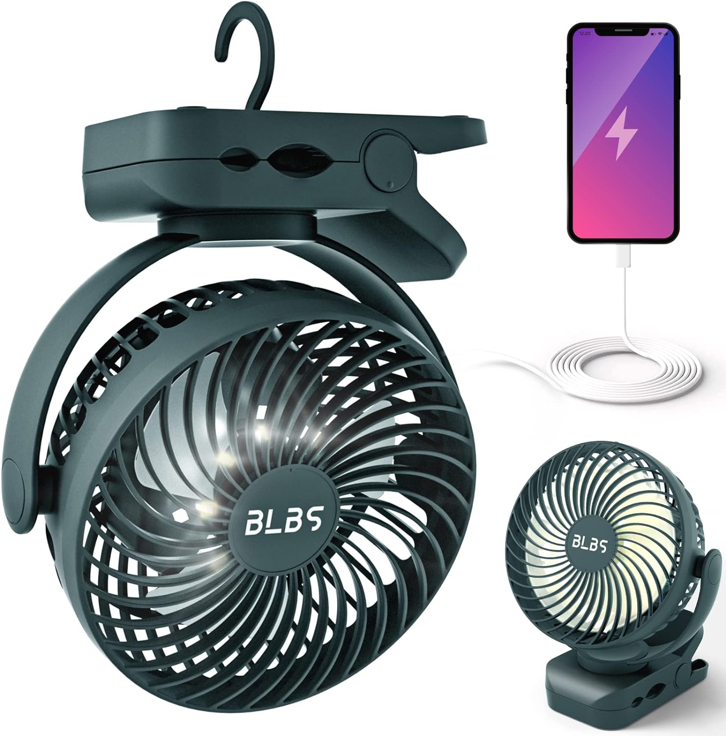 Sure, here's the title following your preferred style:

"Best Rechargeable Fan,...