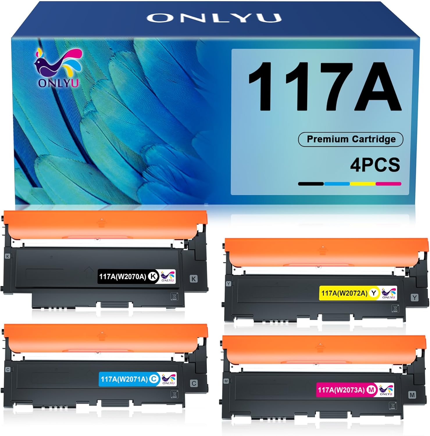 ONLYU Compatible HP 117A, Special Toner Cartridges...